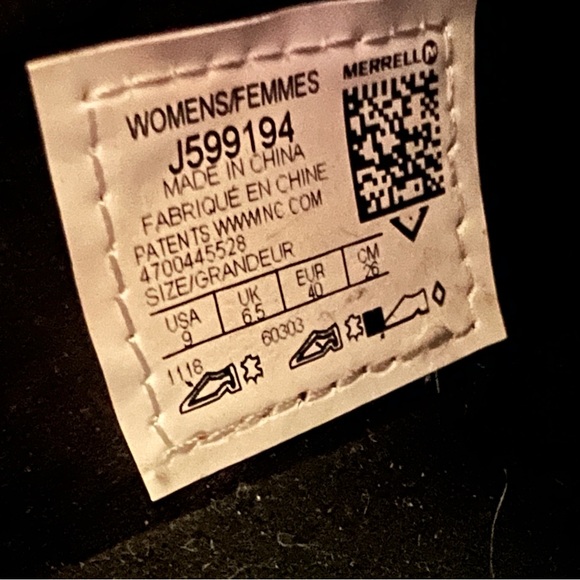 Merrill Barrado shoe. Women’s size 9 - Picture 4 of 4